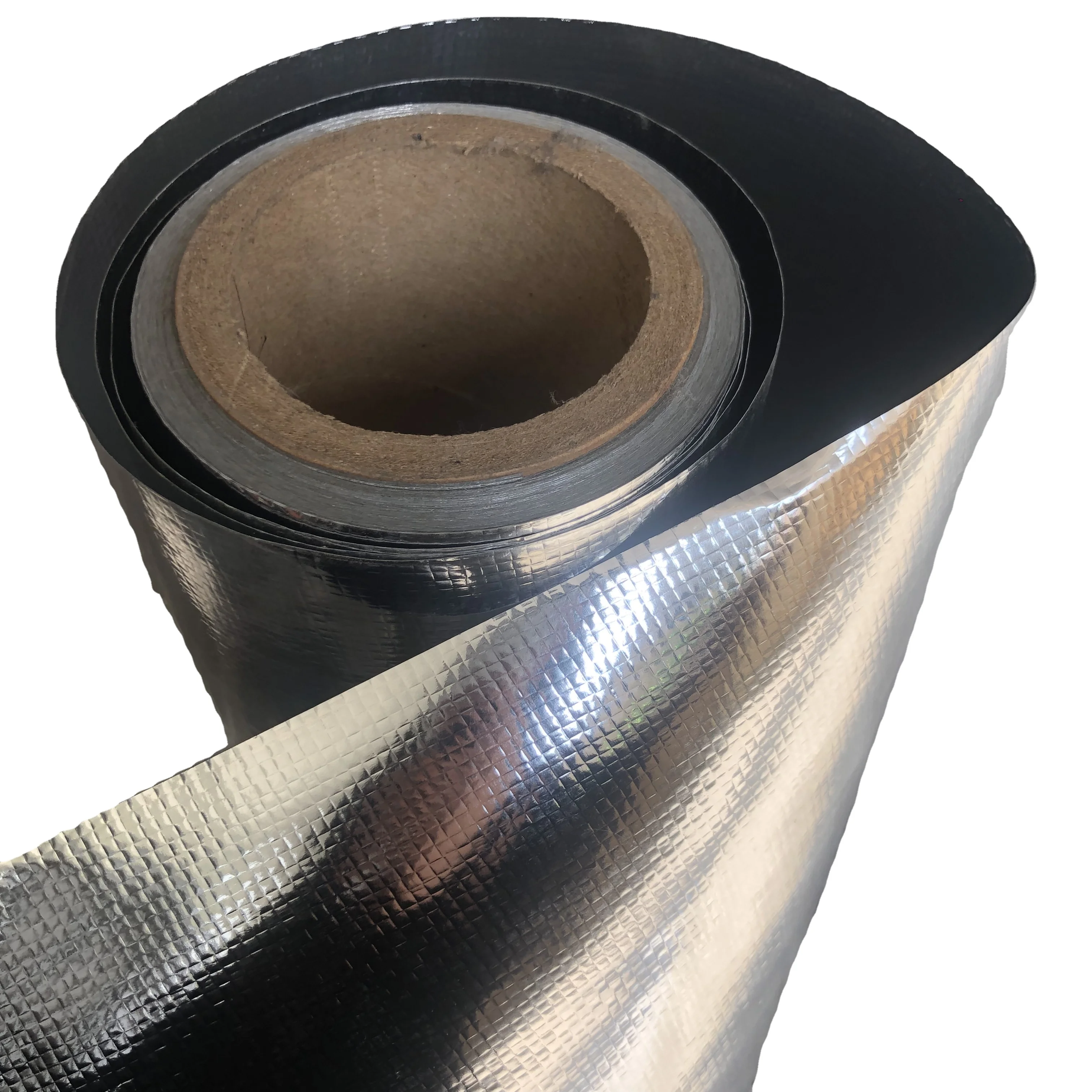 Reinforced Aluminum Foil/MPET Laminated Woven Fabric As Glass Wool Reflective Surface for Building Roof Insulation