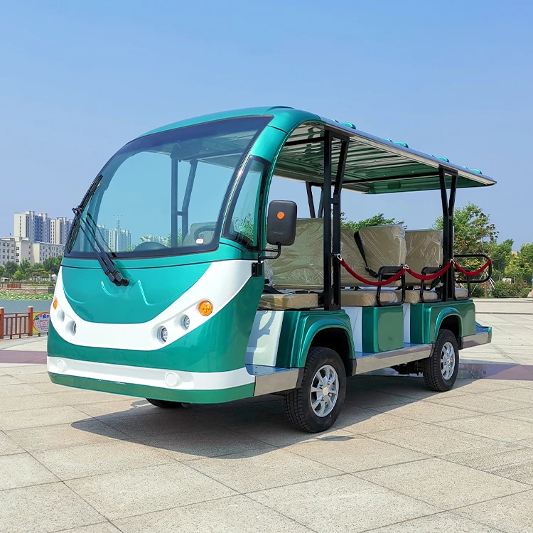 
 Mini new opened  top luxury electric sightseeing bus  