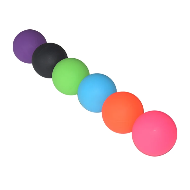 Safe and odorless Silicone therapy massage balls manual two massage balls