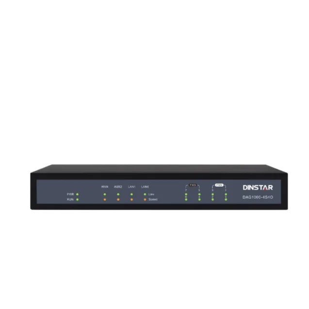 Dinstar DAG1000-4S4O 4S4O Hybrid Analog VoIP Gateway, support OEM/ODM, IP Trunk
