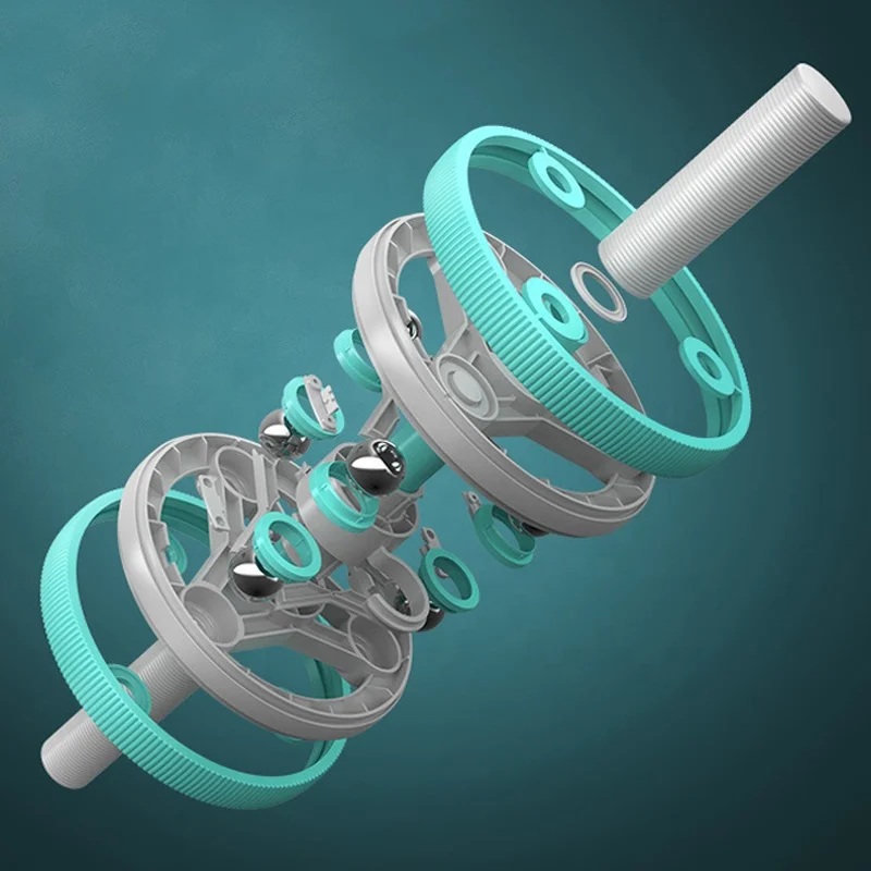 Home workout 14 in 1 ab wheel roller kit multifunctional ab wheel set gym exercise double abdominal roller wheel abs roller