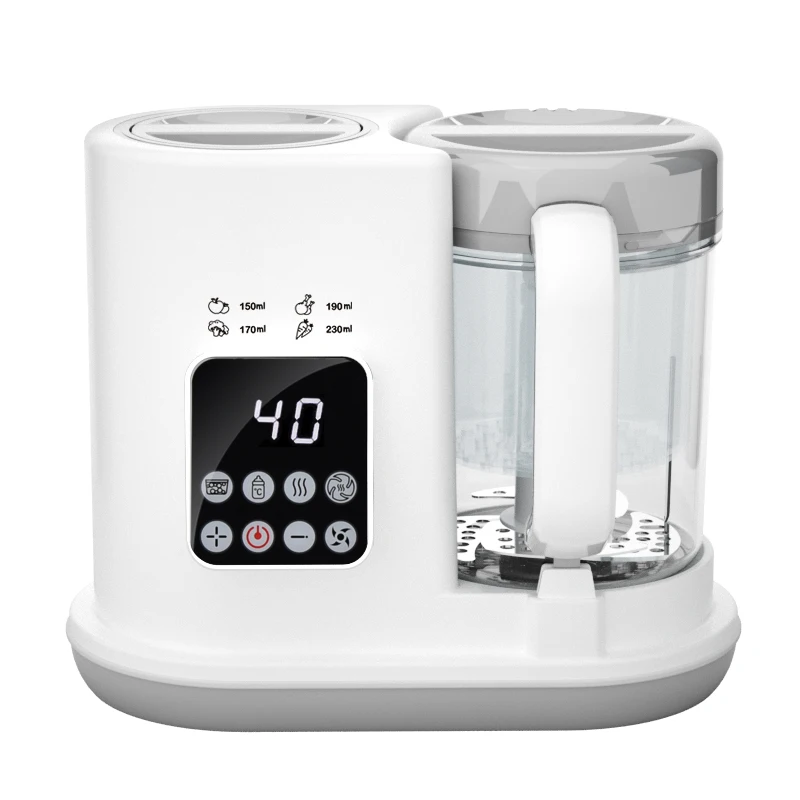 One Step Baby Food Processor Steamer table blender Auto Cooking & Grinding Baby Food Puree Maker with Self Cleans