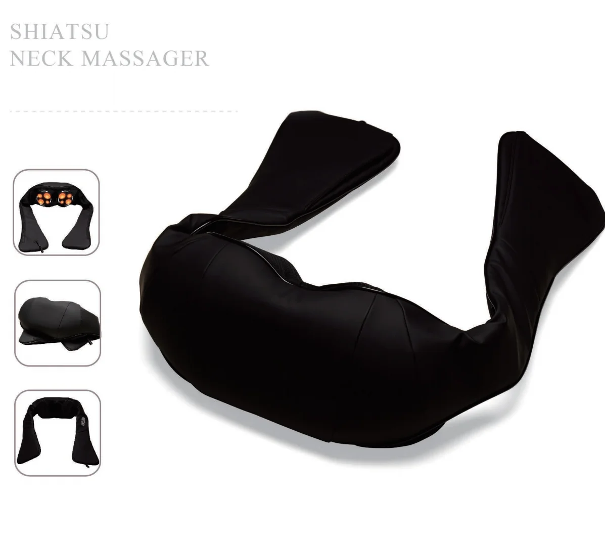 Hot Selling Good Quality Customized Logo Availabled Kneading Infrared Heating Massage Belt