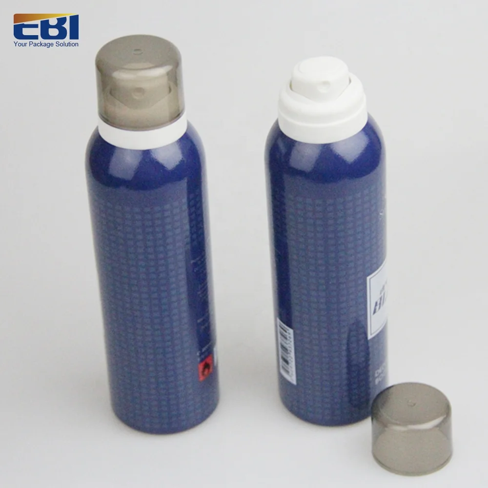 
Custom empty aluminum aerosol spray can 