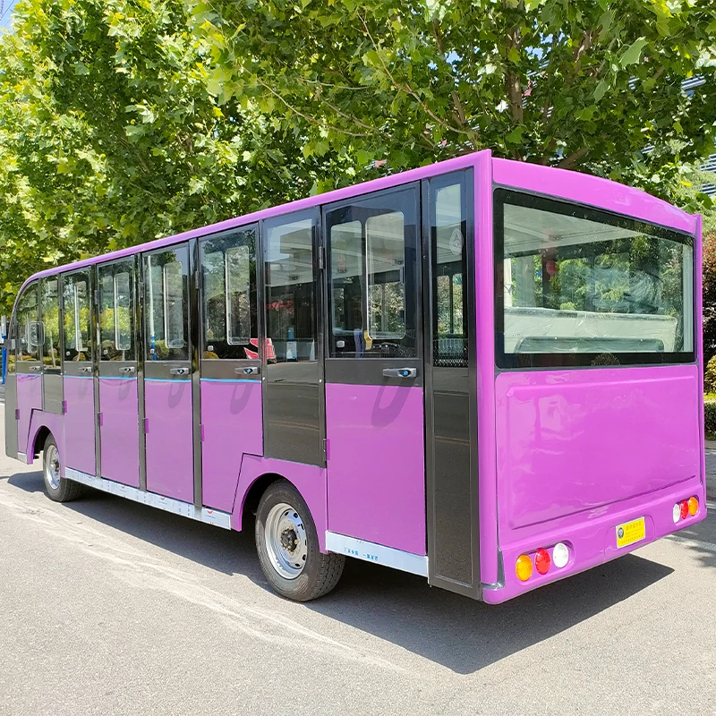 2022New Electric Sightseeing Car 23 Seats Sightseeing Bus For Sale