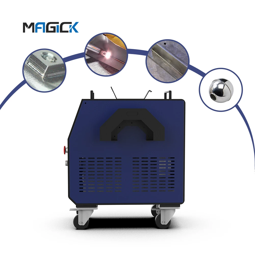 4 IN 1 Multifunction  weld aluminium air-cooled laser welding machine 1.5kw