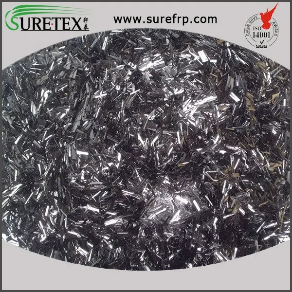 Китайская фабрика, недорогие антистатические рубленые нити, короткое углеродное волокно