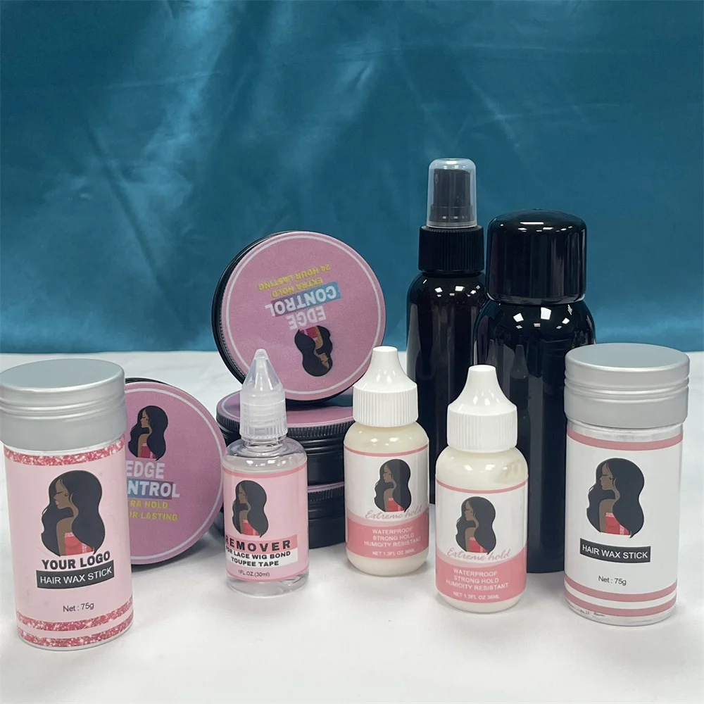 Wholesale Private Label Extra Hold Braiding Gel Styling Edge Control for Braid Hair Style Hair Wax Stick