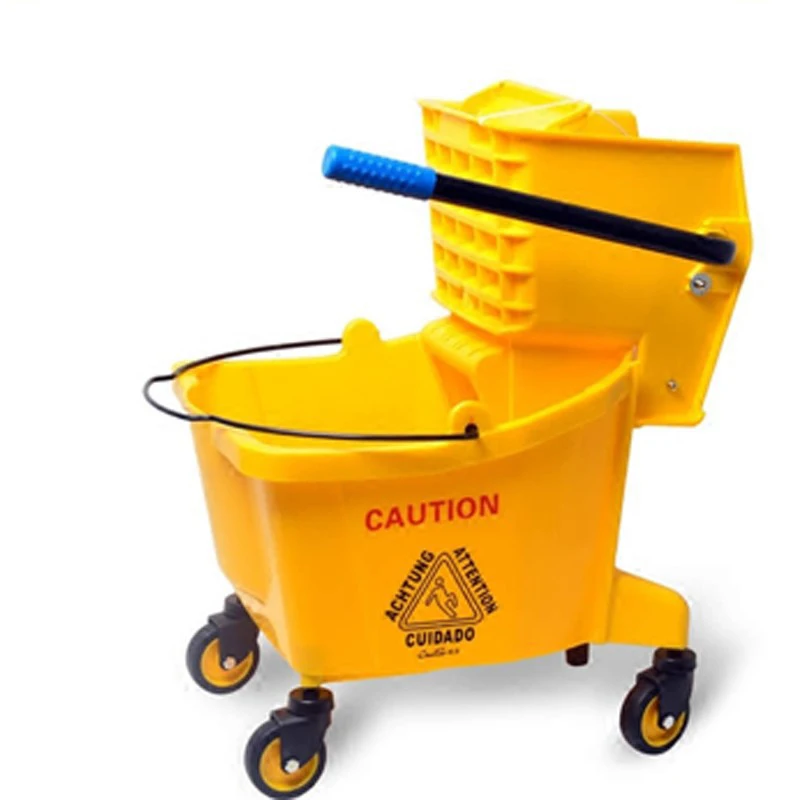 Hospital Janitorial Cart hotel room service equipment other supplies housekeeping cleaning trolley mop wringer