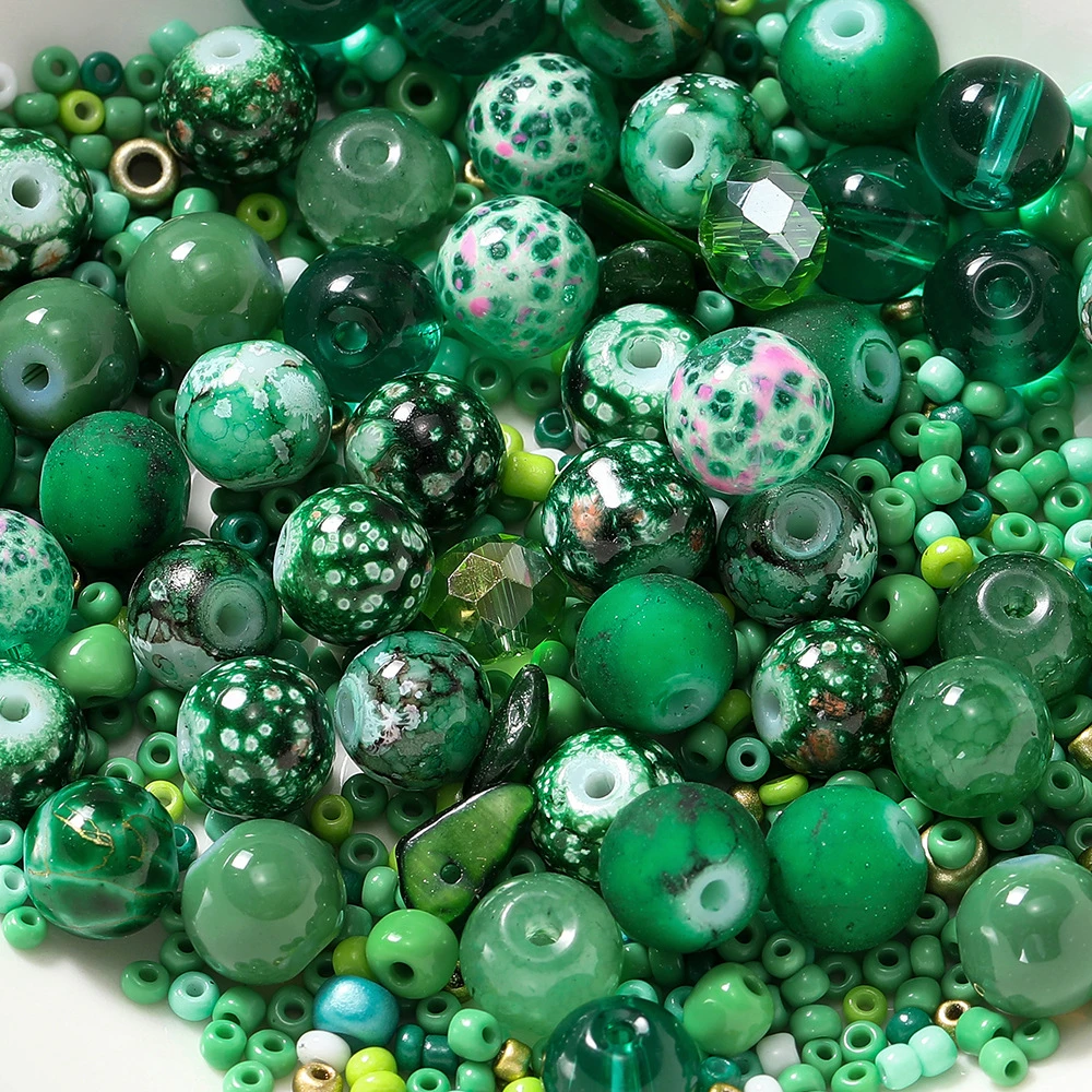 K26 DIY Handmade Charms Crafts Round Crystal Glass Beads 6~8MM Lavender Purple Natural Stone Pony Beads For Jewelry Making