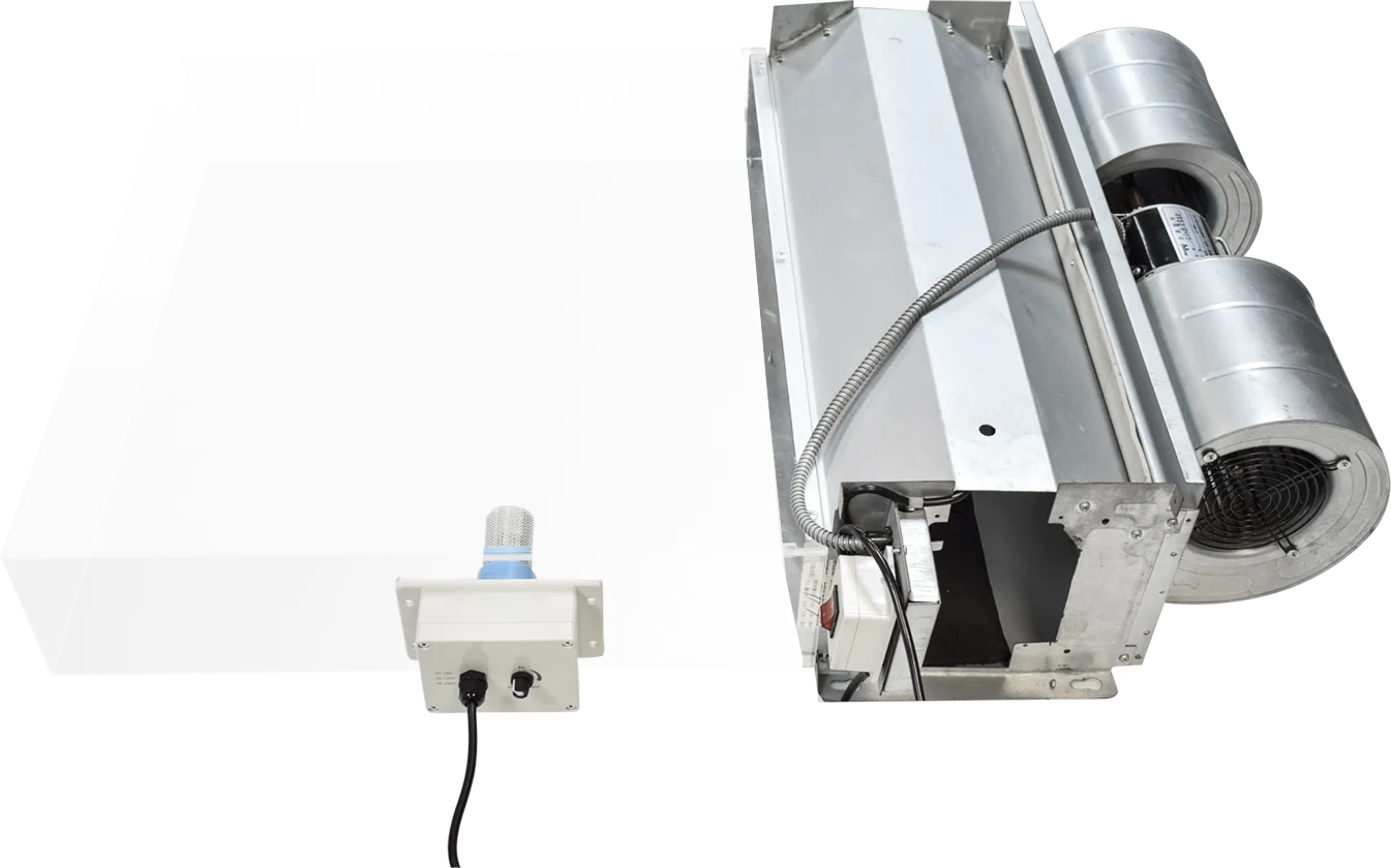 EddaAir FC-100 Duct Air Purifier Mini Plasma Generator 24v 220v Bipolar Ionization For Residential Central Air Conditioner