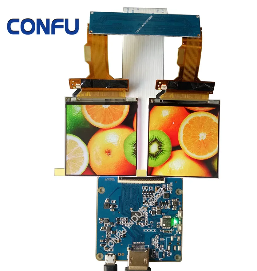 Confu HDMI к MIPI DSI драйвер комплект для LS029B3SX02 двойной 2 9 дюймов 1440*1440 TFT ЖК-дисплей VR AR HMD Китай