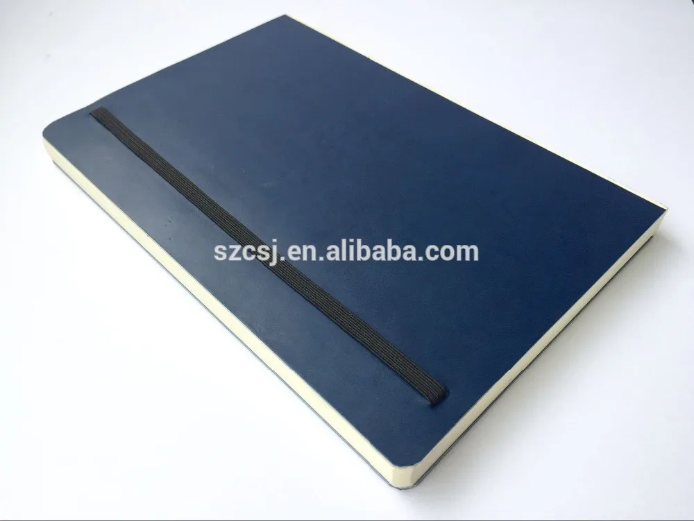 A5 PU leather sublimation journal soft cover custom notebooks no minimum