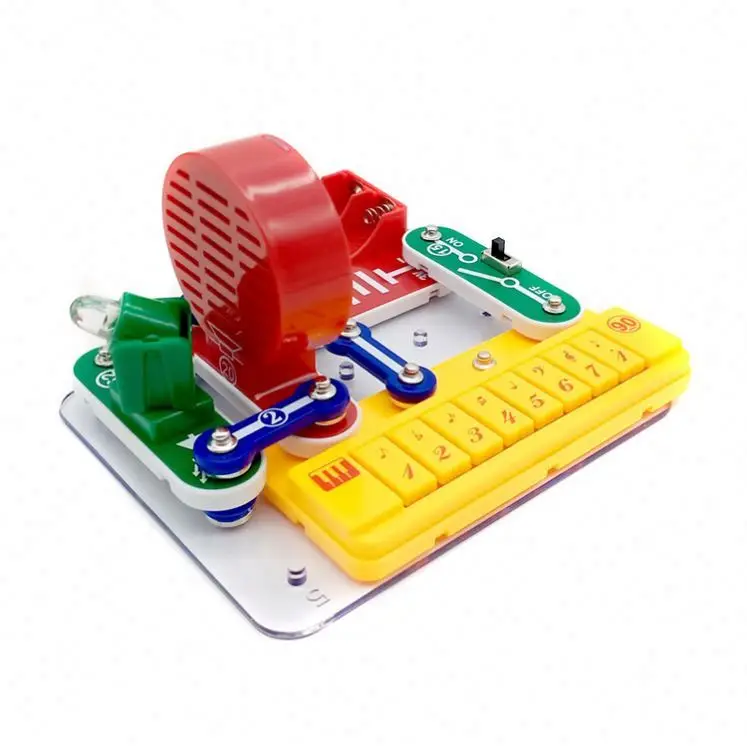 DIY stem educational toys electric building blocks toys circuit science experiments for schools