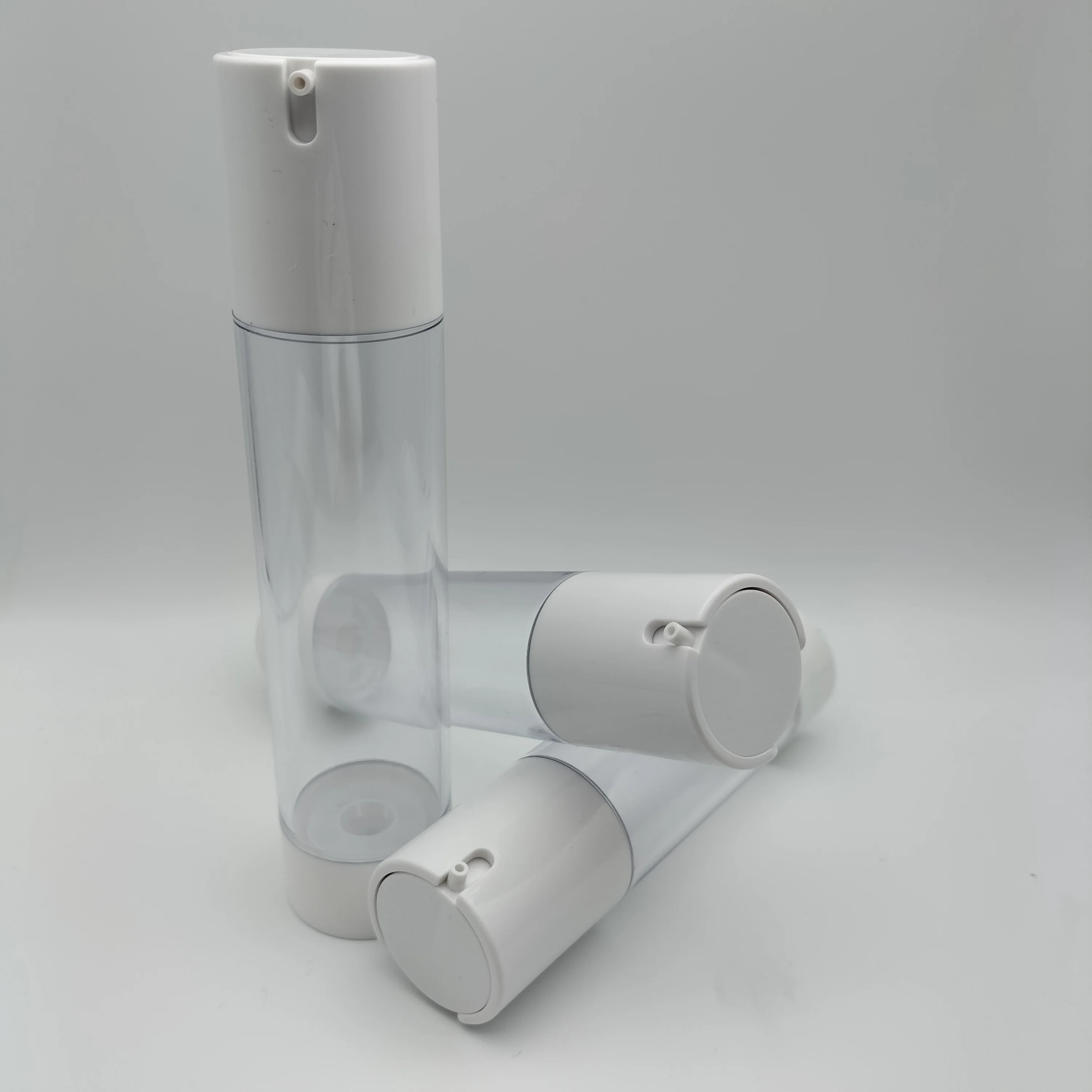 Заводской производитель, пластиковая безвоздушная бутылка-распылитель для крема, упаковка, косметика