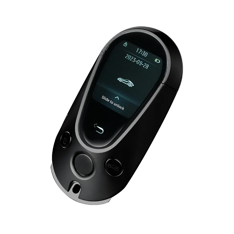 Luxurious LCD Screen Digital Smart Remote Car Key Multi language All in One Keyless Entry Auto Lock Unlock Car Keys