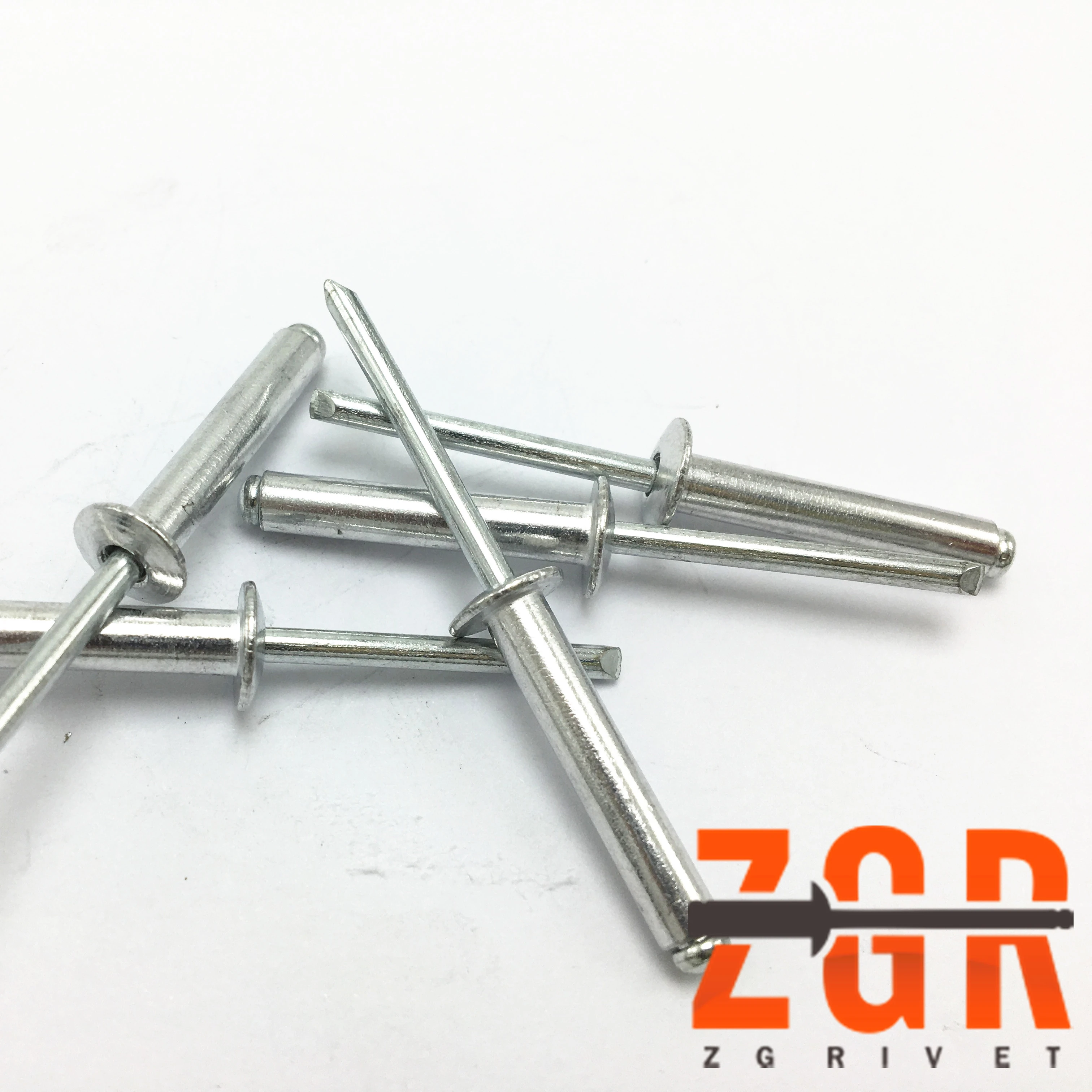 Closed End Aluminum Waterproof Blind Rivet Pop Stainless Steel Rivet Nut For Leather