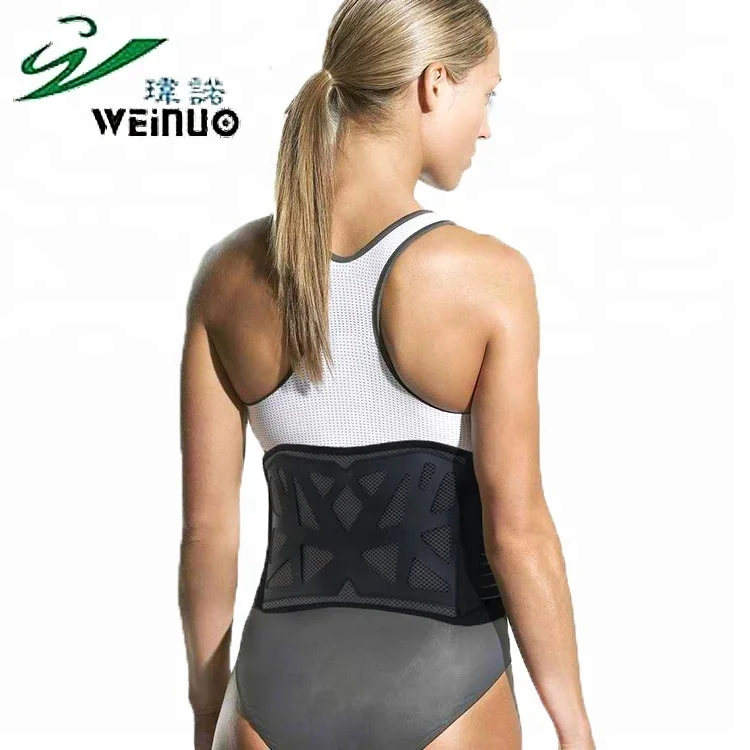 New Double Banded Strong Compression Pull Straps Posture Corrector Lumbar Back Support Belt Lady