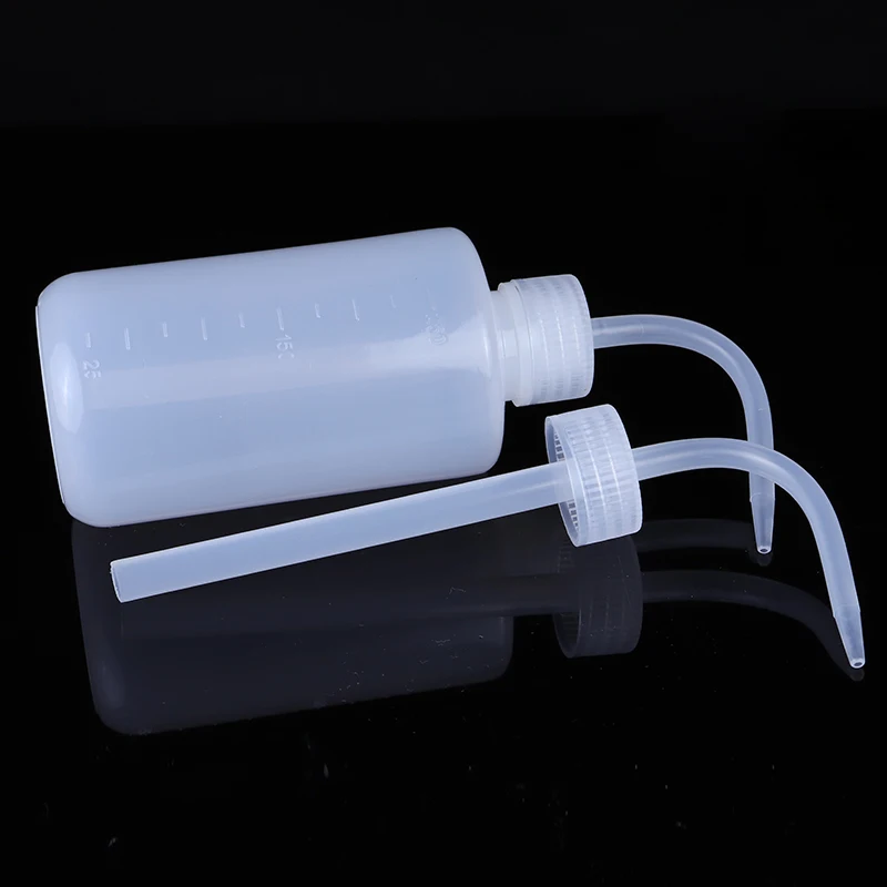 250ml 500ml Bend Mouth plastic Ldpe Squeeze Tattoo Plant Watering wash Bottle