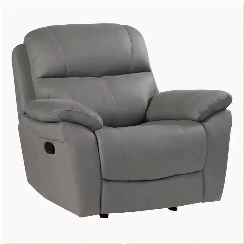 Sans Factory Customized Manual Glider Microfiber Fabric 6 Seater Recliner Sofa Leather