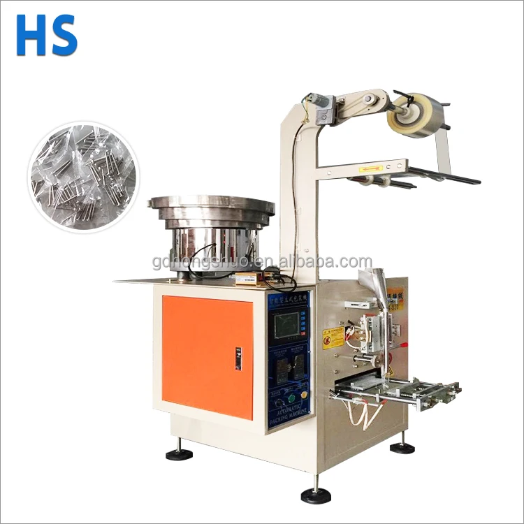 Automatic hardware fastener metal screw packing machine