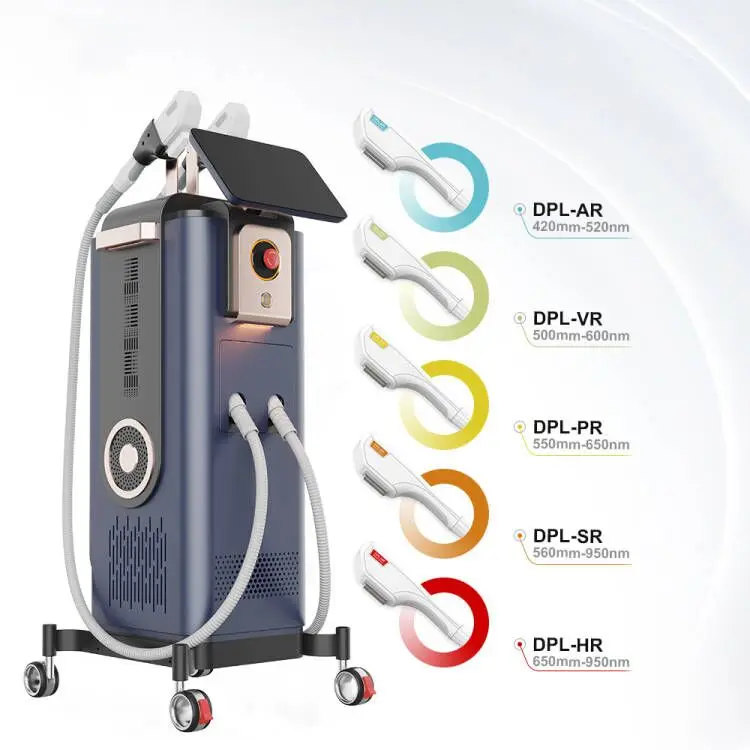 2024 Multifunction 5 In 1 Ipl Dpl E-Light Hair Removal Machine Price For Sales
