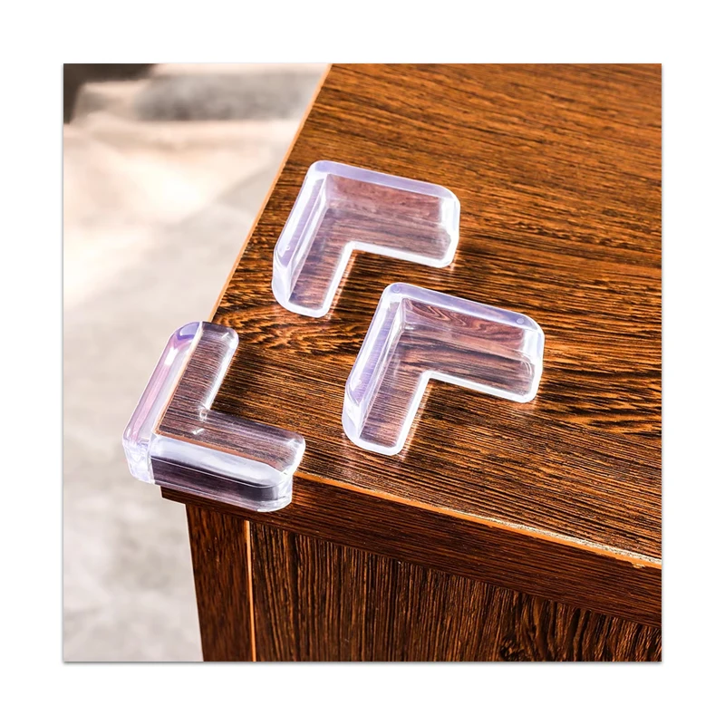 Table corner anti-collision protection baby safety corner protector transparent L-shaped corner protector