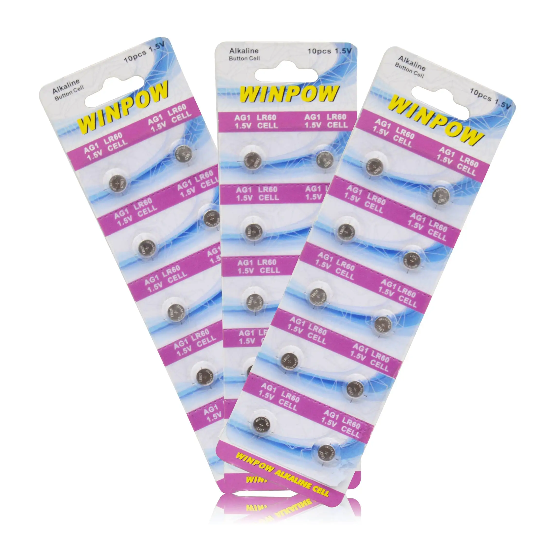 High Quality Factory Direct Sales Mercury-Free Alkaline Button Cell 1.5V Battery AG1 LR621 For Electronic Products