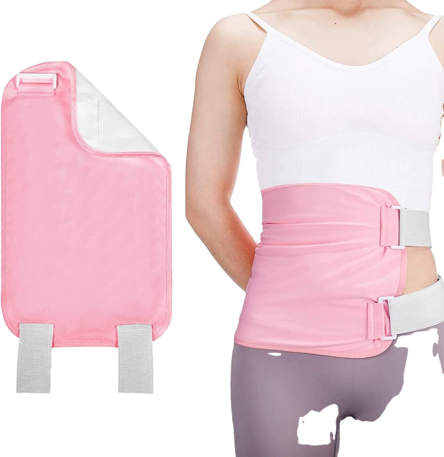 Organic Castor Oil Pack Wrap Compress Cotton Around Stomach Castor Oil Pack Organic Cotton Castor Oil Packs For Liver Detox