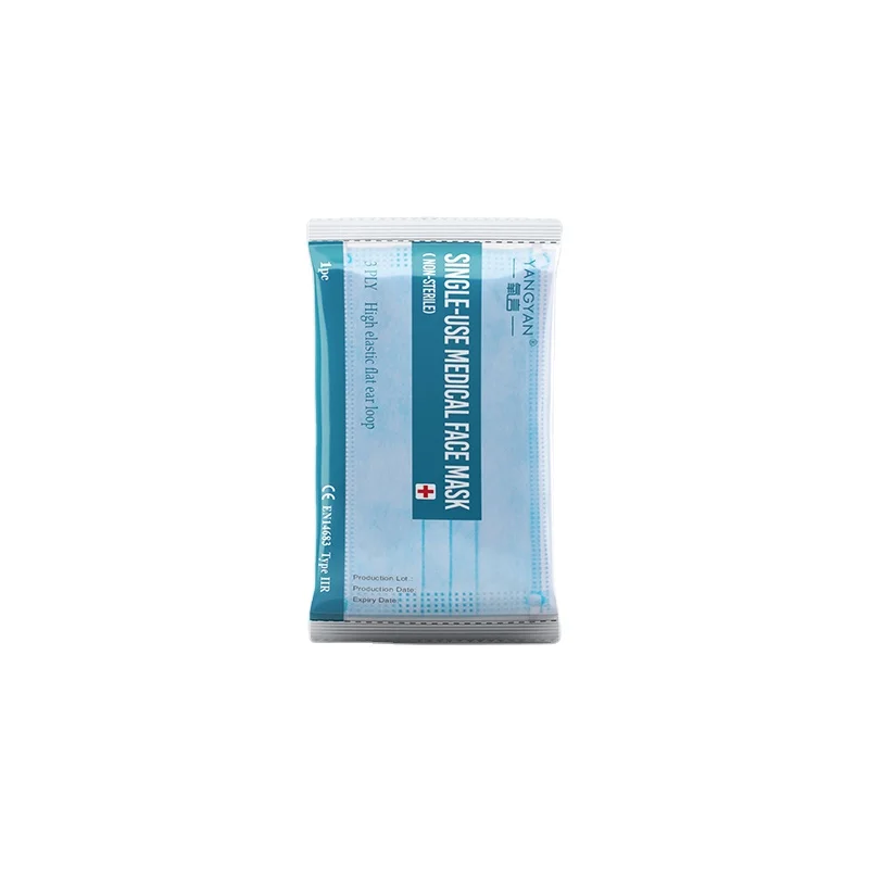 Медицинская защитная маска, респиратор, крышка для рта, 3-слойные медицинские маски