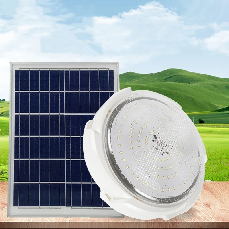 2024 New Square Round Ceiling Lights Super Bright Solar LED 6W 12W 18W 24W Ceiling Mounted Panel Light LED Panel Light