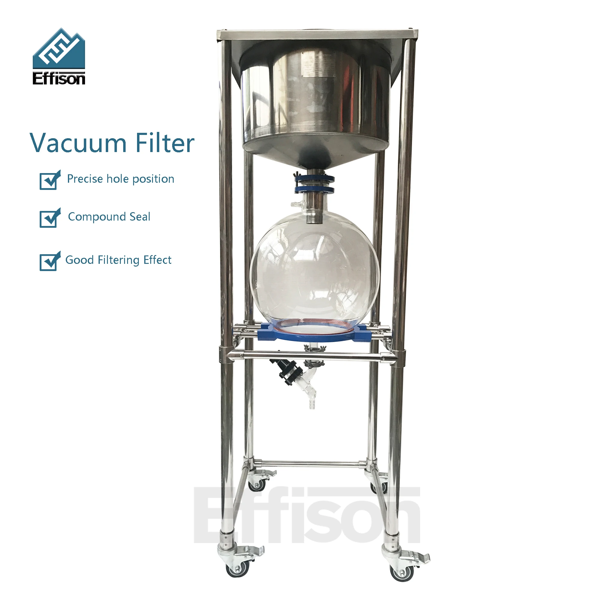 Vacuum Stainless Steel Filter 50L vacuum Nutsche Filter with Best Price