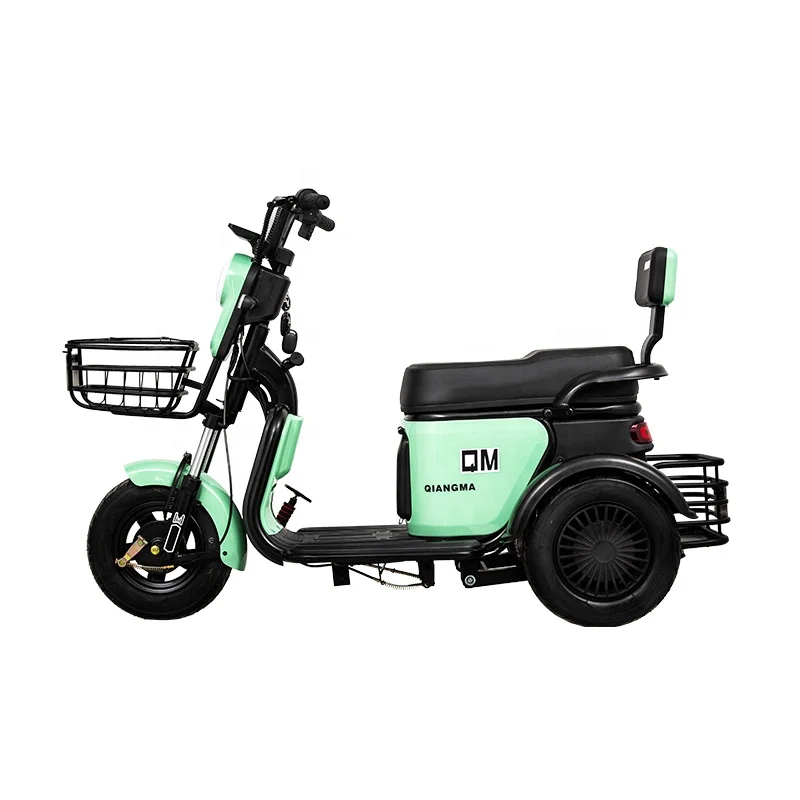 48V/60V 3 Wheel Trike Electric Motocycle Mobility Electric Scooter with Lead Acid Battery