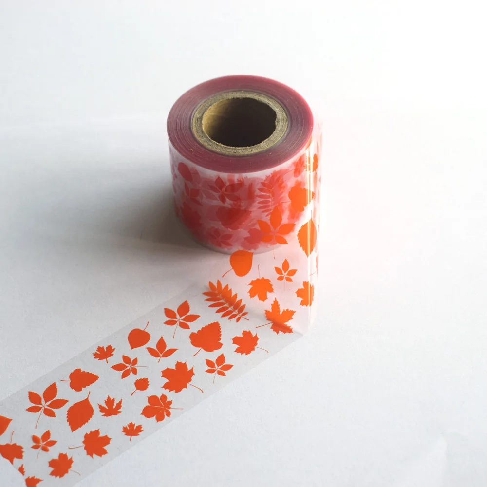 
10 Rolls Neon Stars Mapleaf Nail Foil Gel Stickers Decals 50m*4cm Transparent Base Adhesive Colorful Nails Art Decor Wraps Foils 