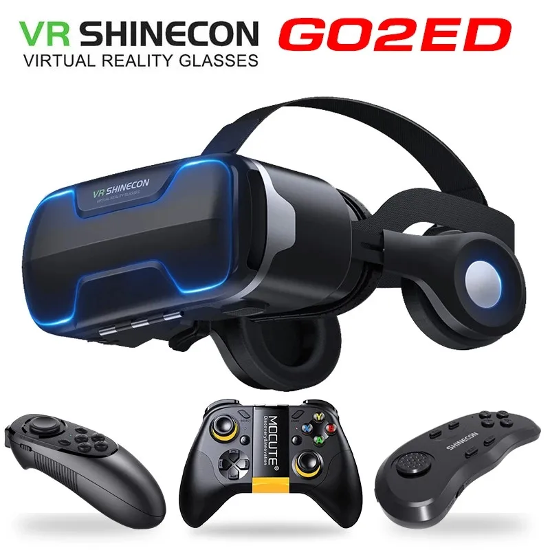 V07 Vr Metavers For Home Vr Games Virtual Reality Headset And Controllers Vr Box For Smartphone Pc Gaming