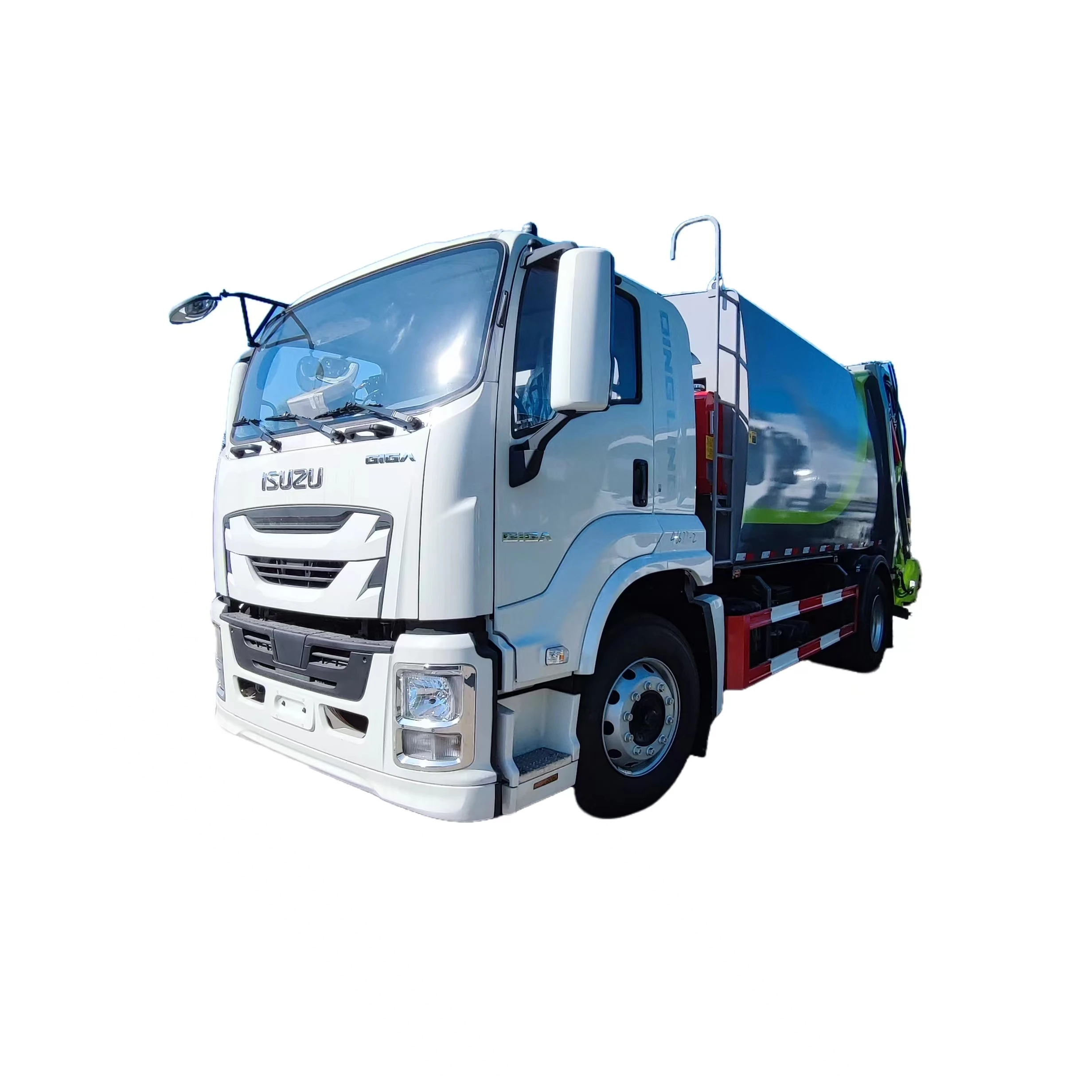 CLW Hydraulic Garbage Compactor Truck 12CBM Trash Compactor Truck ISUZU Engine Waste Disposal Truck