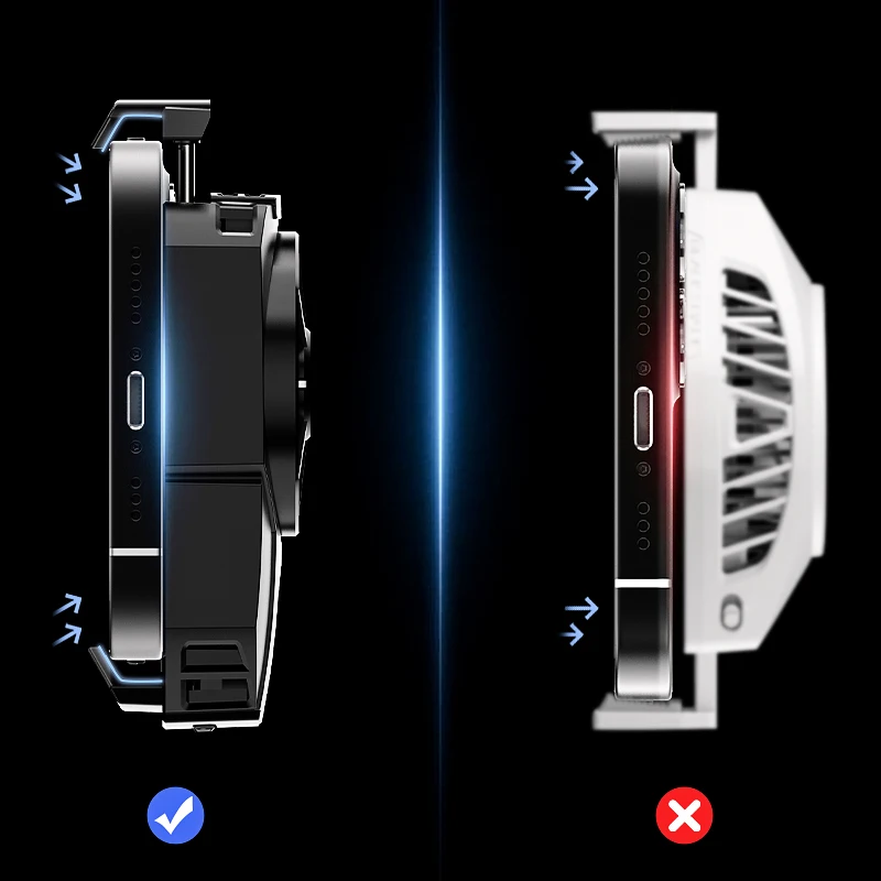 2022 New Arrival MEMO DLA3 RGB Fun Cooler For Phone PUBG Phone Cooler