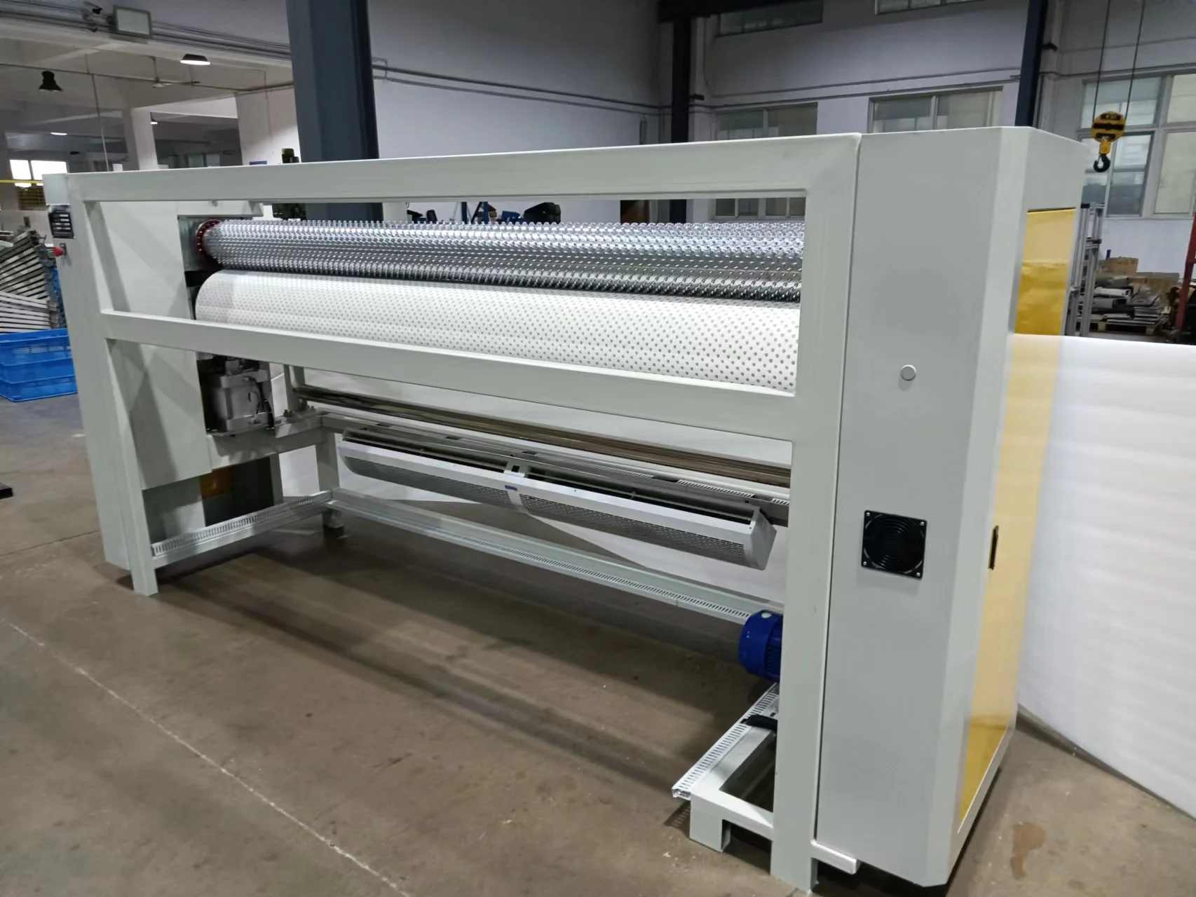 Customized service Auto Fabric Embossing Machine Automatic Embossing Doudou Machine