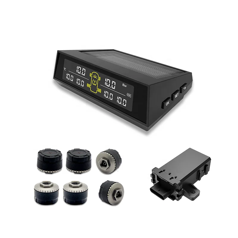6 колес грузовик Солнечный TPMS 0 ~ 14 бар/0-203Psi