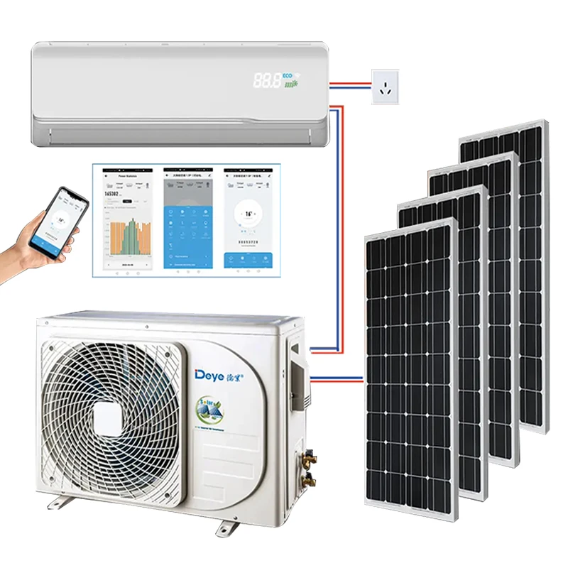 New Energy Dc Ac Solar Air Conditioner 12000 18000 Btu Hybrid Air Conditioner For Home