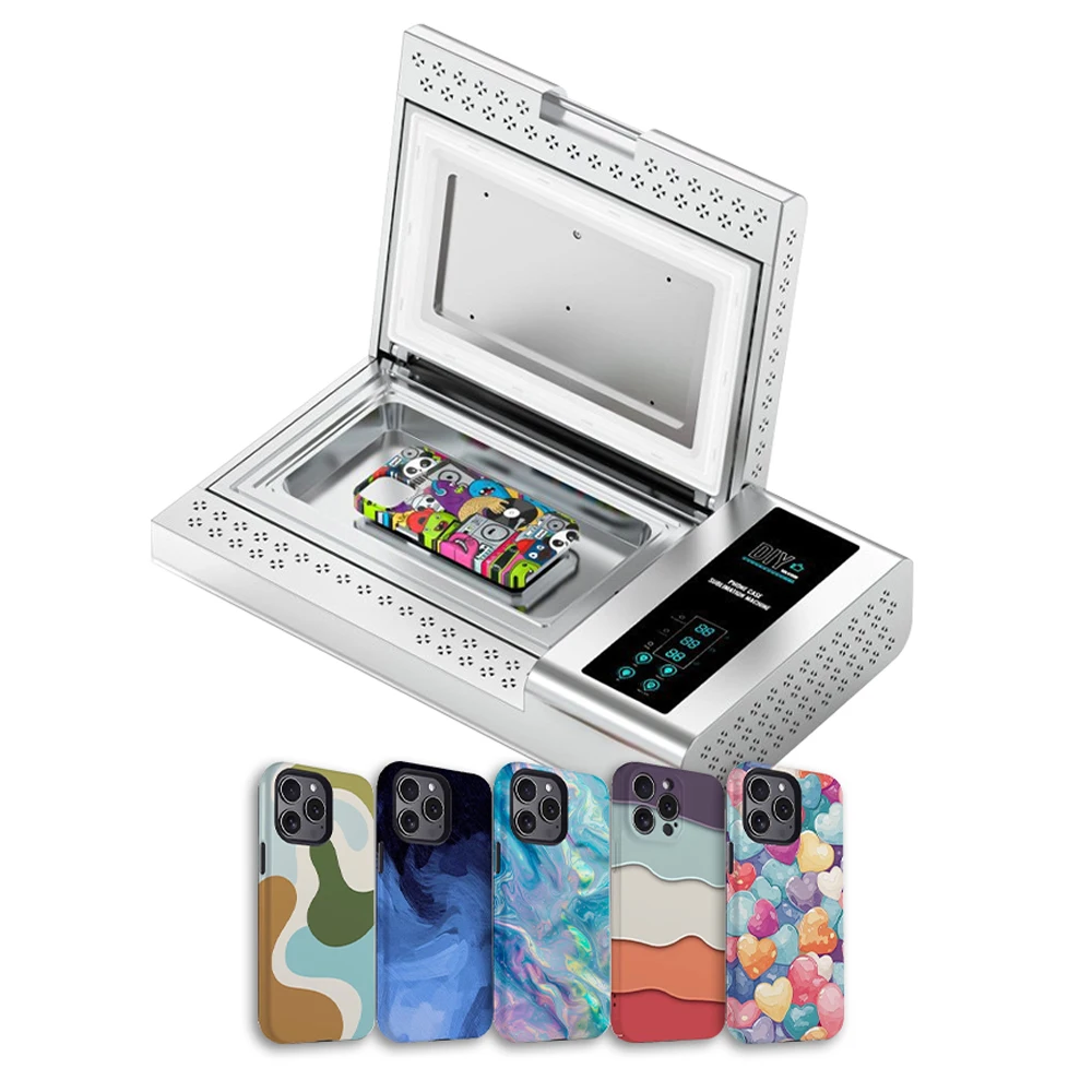 Momo Tech 3D Sublimation DIY Case Machine Vacuum Heat Press Machine for PBT TPU Phone Case