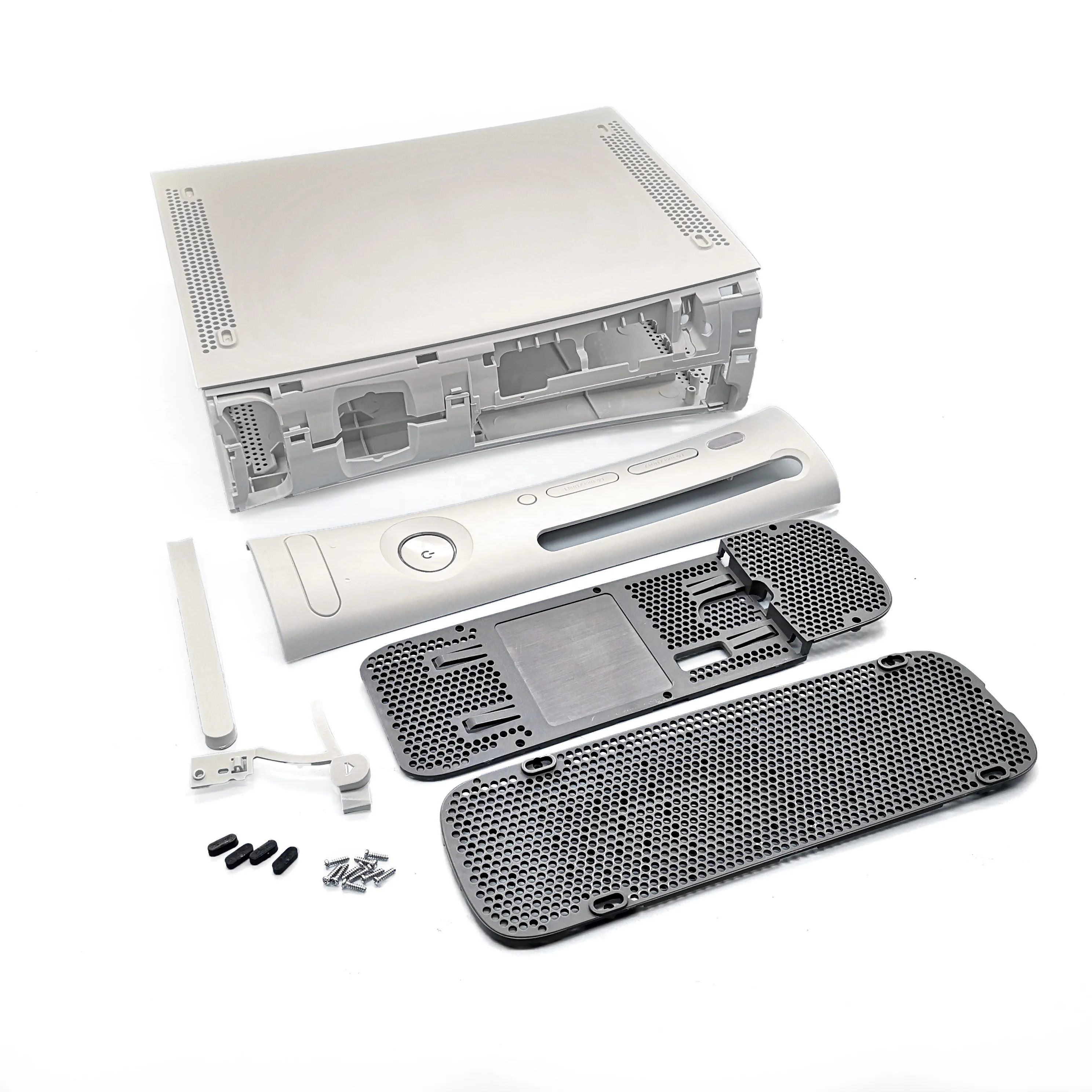 For Xbox 360 Game Console Accessories Replacement Black/White Case Cover Protective housing Shell