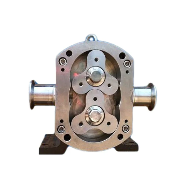 lobe Pump for Jam Chocolate Pulp Mayonnaise filling pump