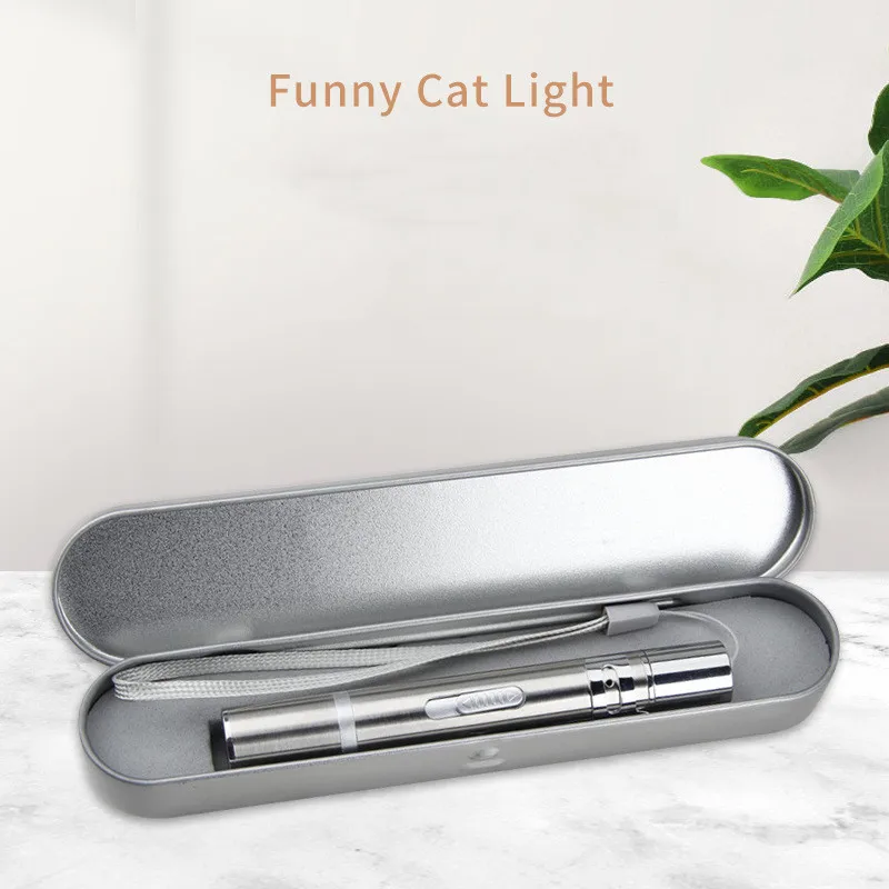 Multi Usb Rechargeable Laser Pointer Interactive Pet Toy Cat Laser Toy With Uv Lamp And Flashlight