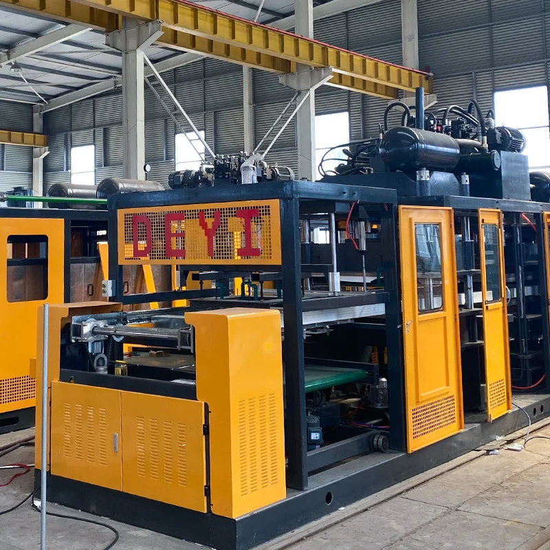 Машина для производства одноразовых ланч-боксов с термополом