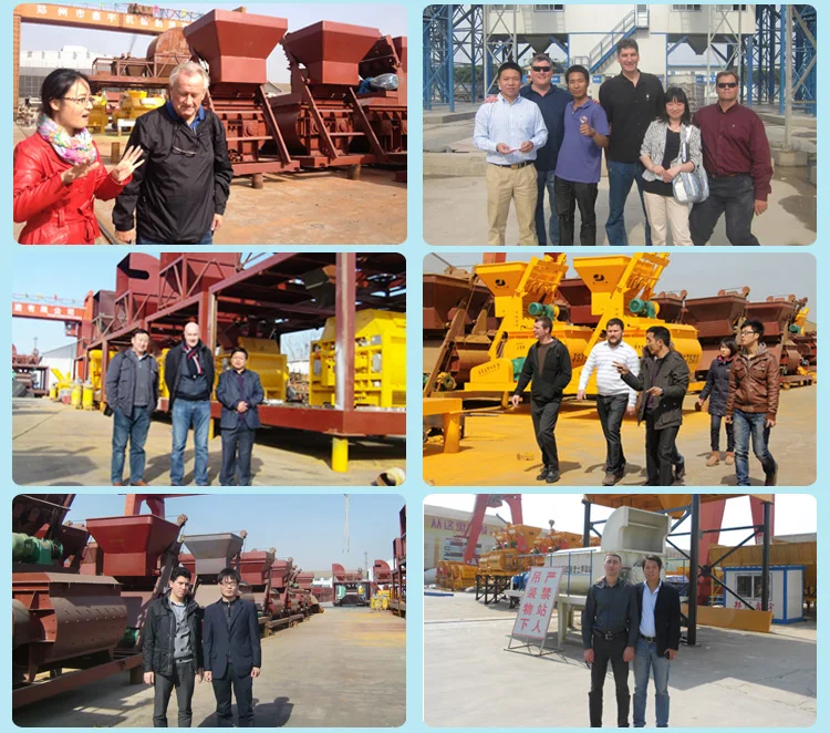 HZS60 Concrete Batching Plant for Concrete Mixing