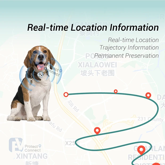 Best Puppy Kitten Health Monitoring GPS and Cellular Technology Waterproof Design NBIOT Pet Tracker Eview