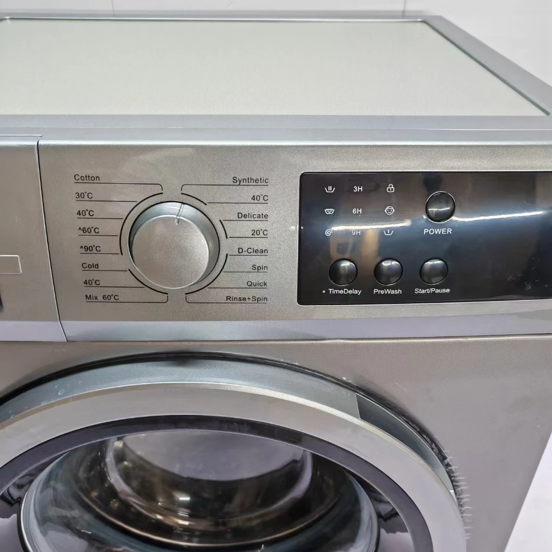 Hachima 10kg front-load washers Home Use Cloth Laundry Appliance Washing Machine high end quality 220V 50HZ/60HZ Standard Plug