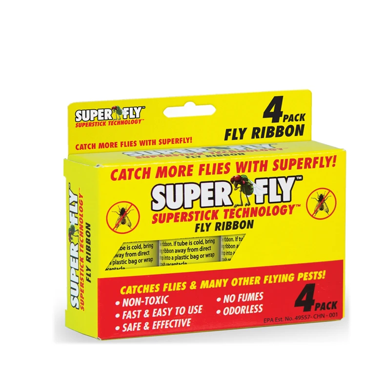 BSTW Professional Pest Control Factory for fly catcher stick Yellow Glue Stick,fly ribbon
