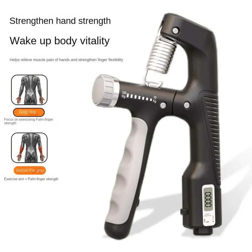 adjustable digital counter Increase Strengthener Spring Finger Pinch Expander Hand A Type Gripper Exerciser Hand Grip